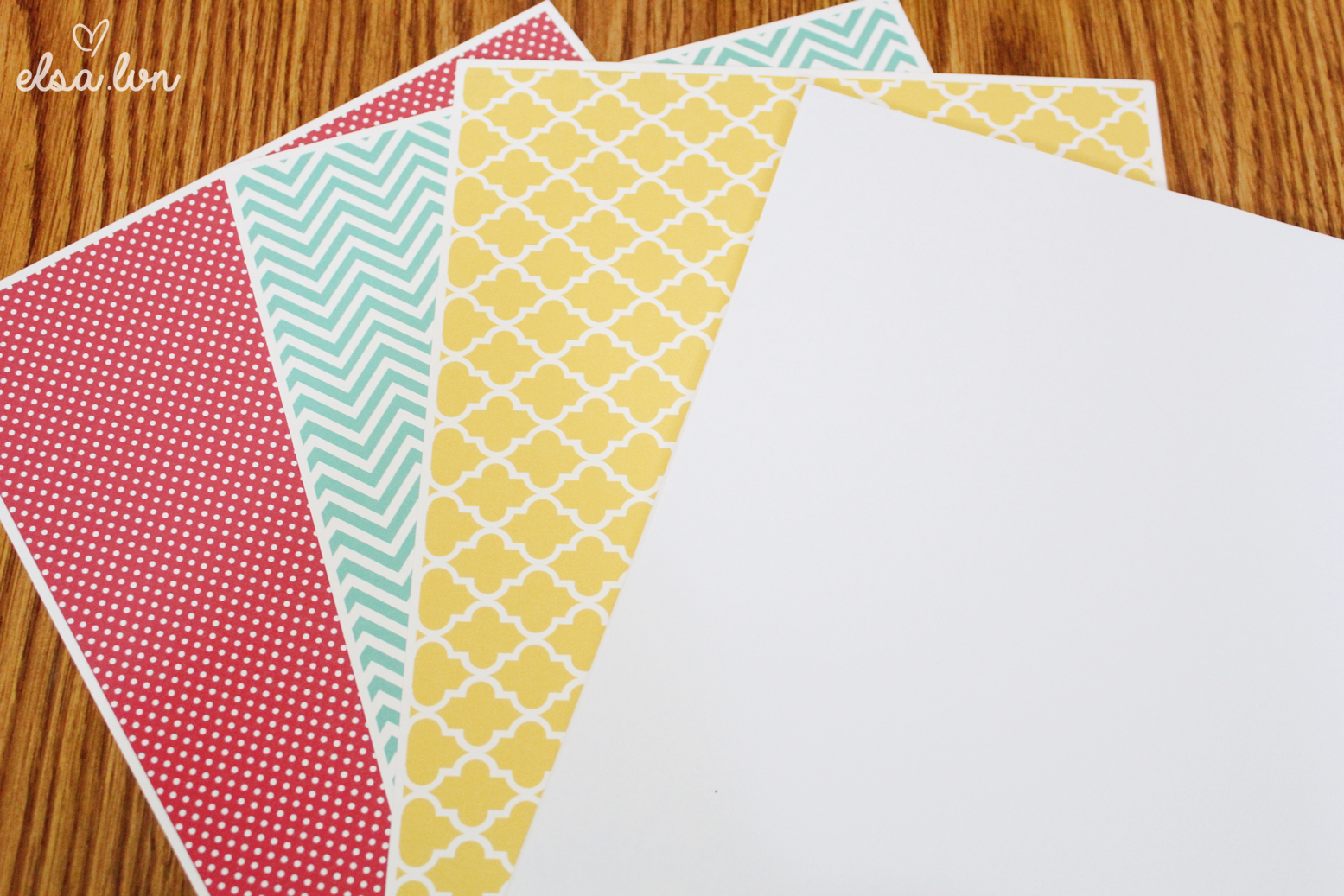 DIY Paper Notepads Journey to Wonderland