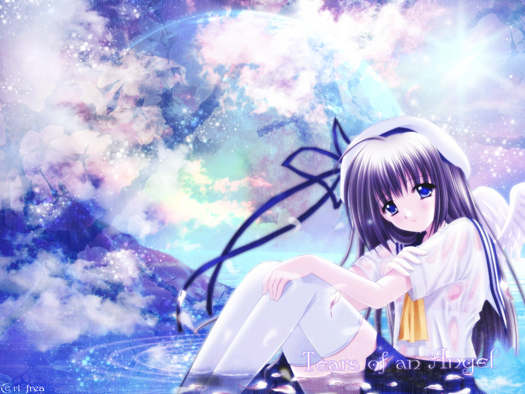 Wallpapers Dekstop 4 U: Anime Angel Wallpaper