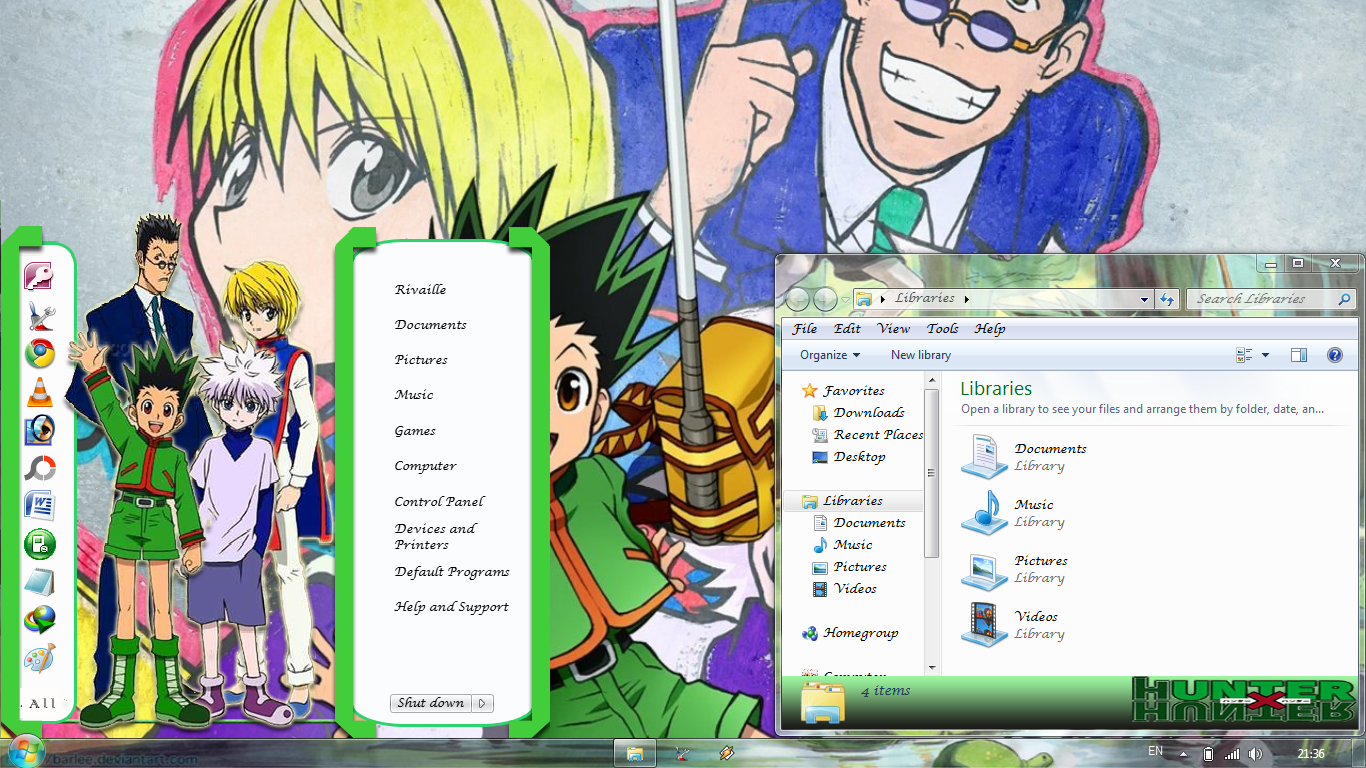 Download Theme Windows 7 Anime Hunter X Hunter Download Theme Windows 7 Anime Hunter X Hunter