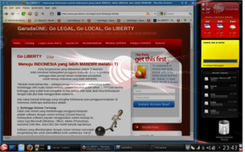 Sistem perdagangan open source c #