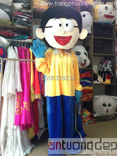 may bán thuê mascot nobita giá rẻ