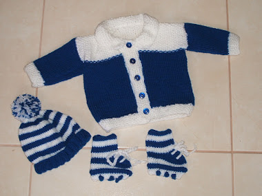NRL pack - booties, beanie and jacket