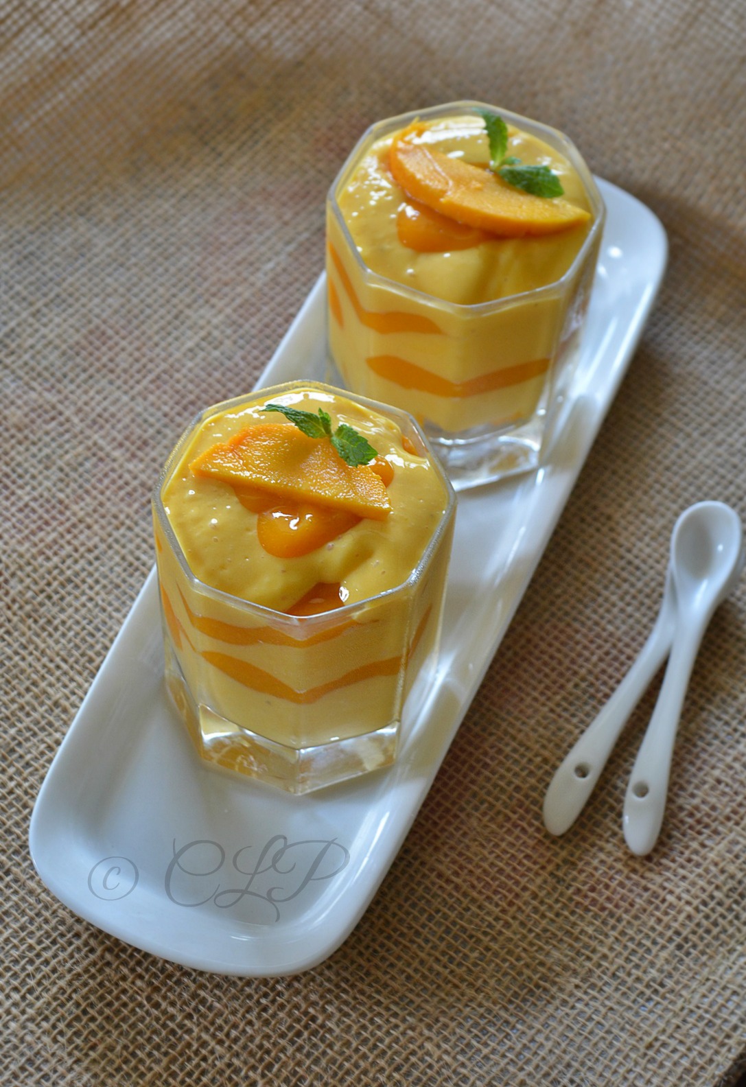 Cook like Priya Low Fat Mango Fool Easy Eggless Mango Recipe Light