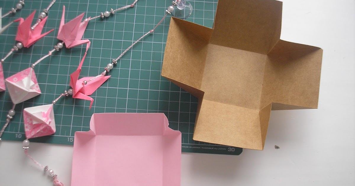 O QUE É MEU É NOSSO Origami Caixa Convite (Invitation Card Box)