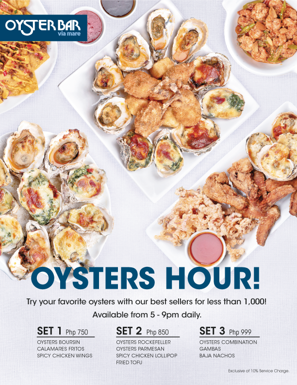 Shopgirl Jen CELEBRATE HAPPY HOUR AT OYSTER BAR BY VIA MARE