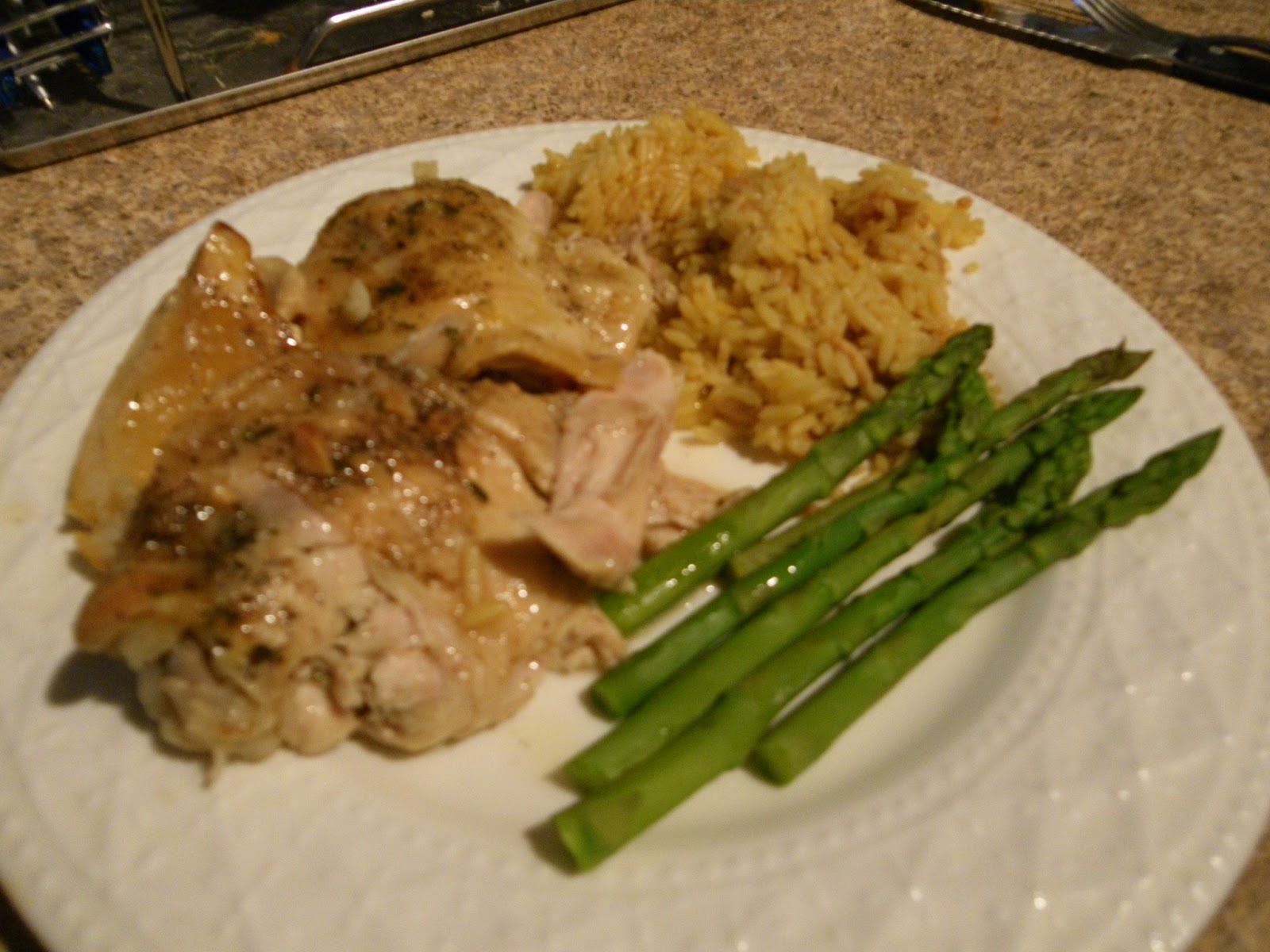 cooking the recipe Crock Pot Lemon Chicken