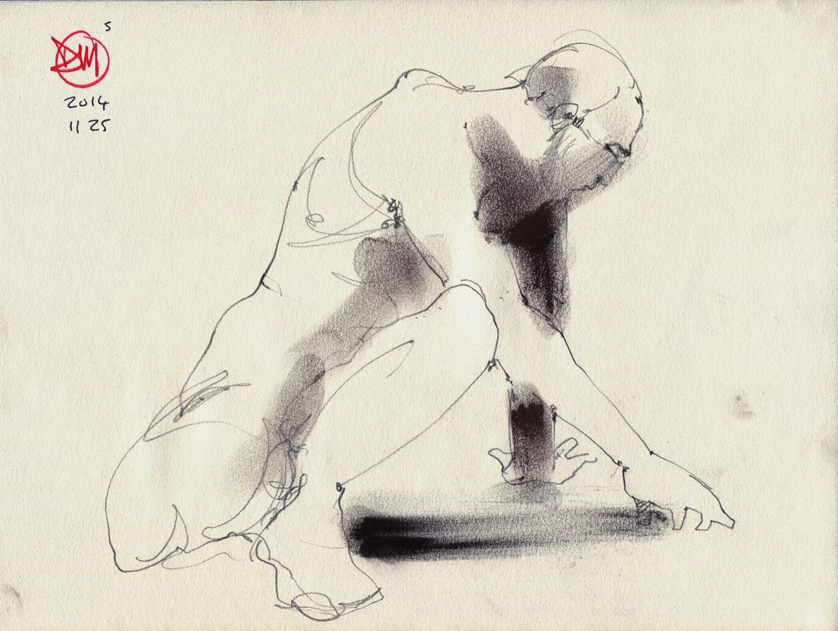 Male nude Male nude by David Meldrum