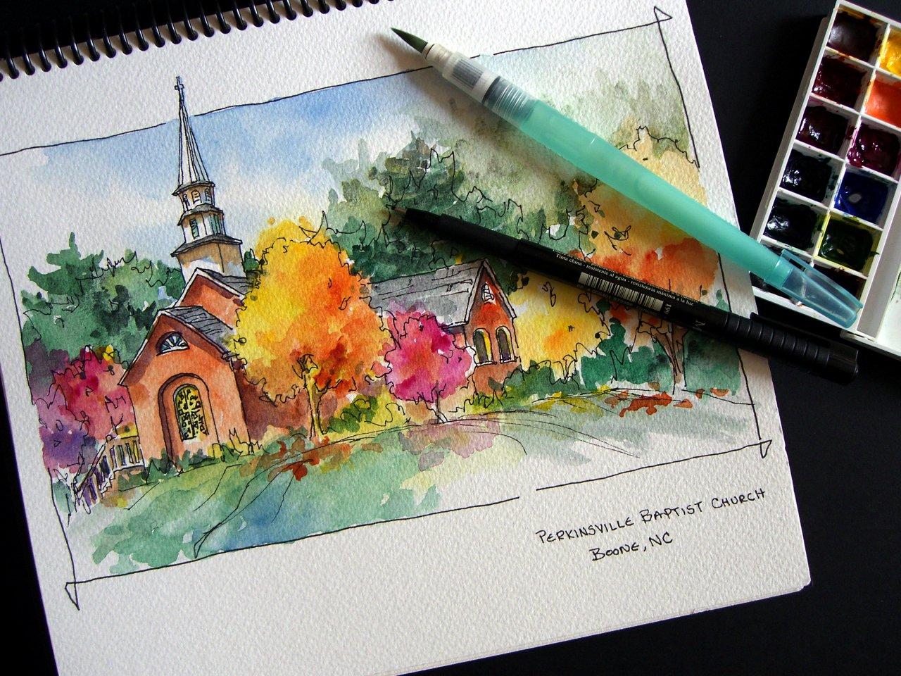 Brenda Swenson at Cheap Joe’s Art Stuff