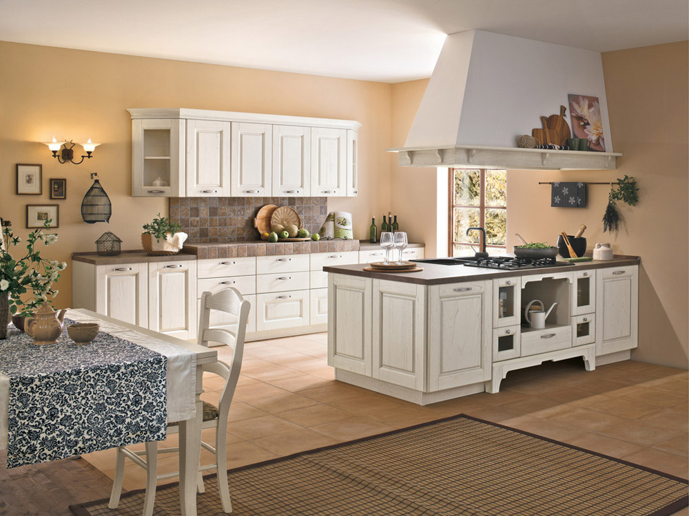 La cucina di oggi: bella e pratica shabby chic interiors