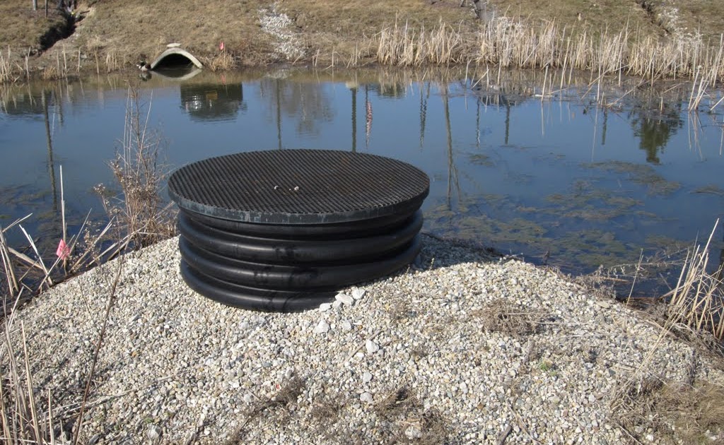 Civil Engineering Photos 65 Detention Pond Riser