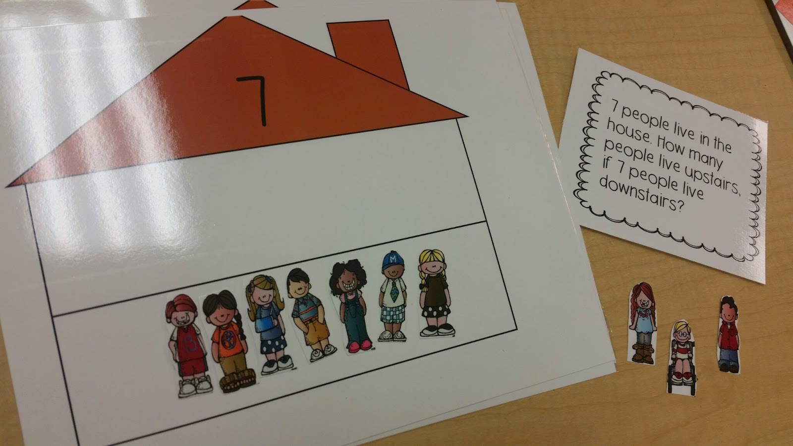 First Grade Funtastic: Math - Addition Houses