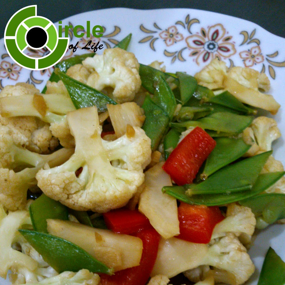 Circle of Life Fried Cauliflower