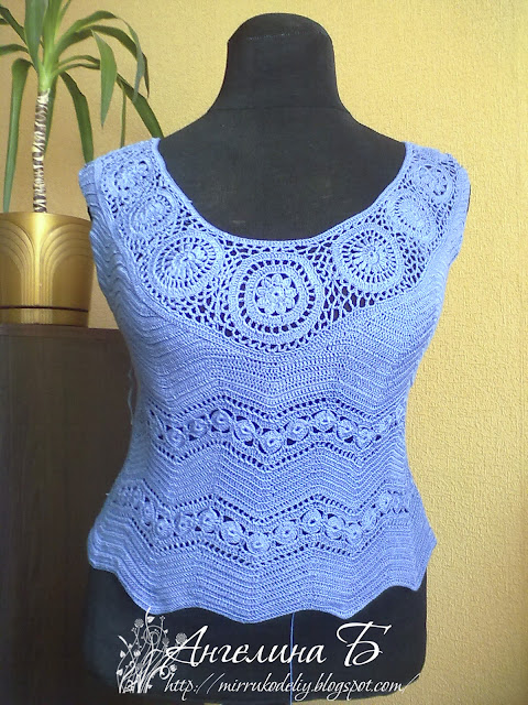 авторские работы, мои работы, платье, вязание крючком, мастер-класс, 