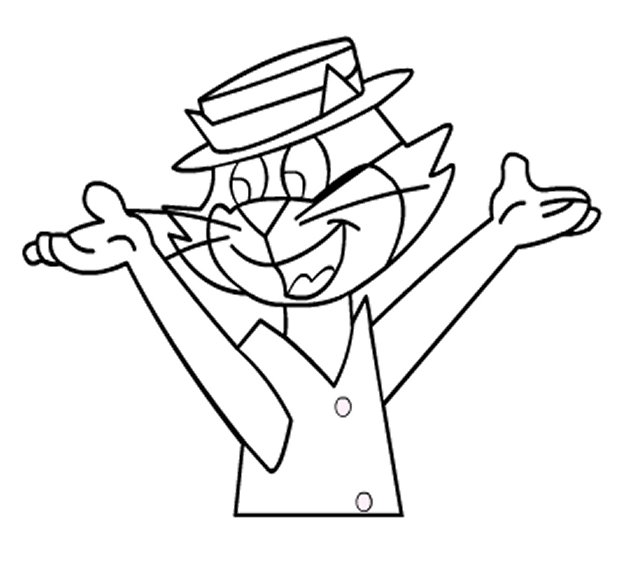 Fun Coloring Pages: Top Cat Coloring Pages