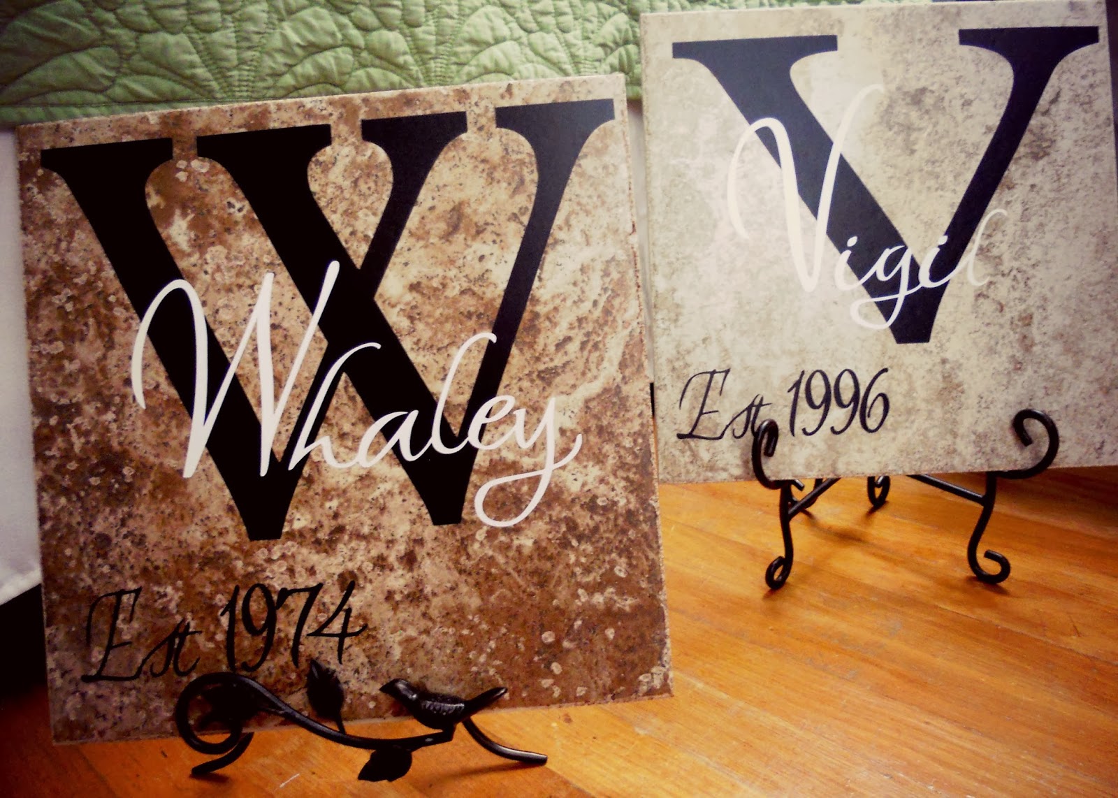 Snippets Of Creations DIY Name Tile