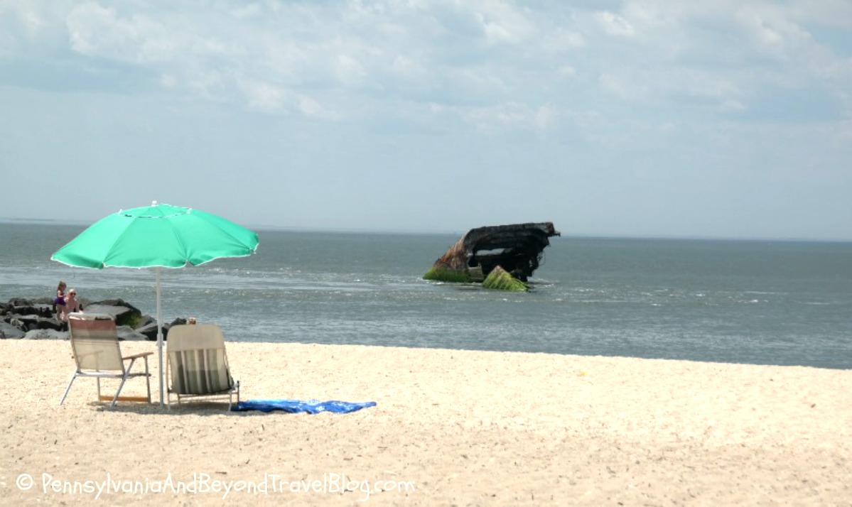 Pennsylvania & Beyond Travel Blog S. S. Atlantus Sunken Concrete