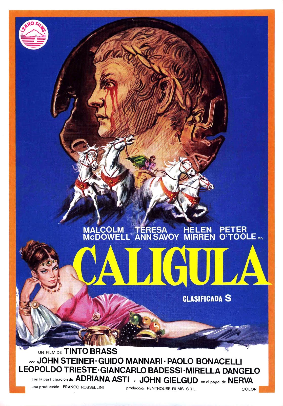 Caligula (1976) Tinto Brass / Bob Guccione , Giancarlo Lui - Caligola (05.08.1976 / 24.12.1976)