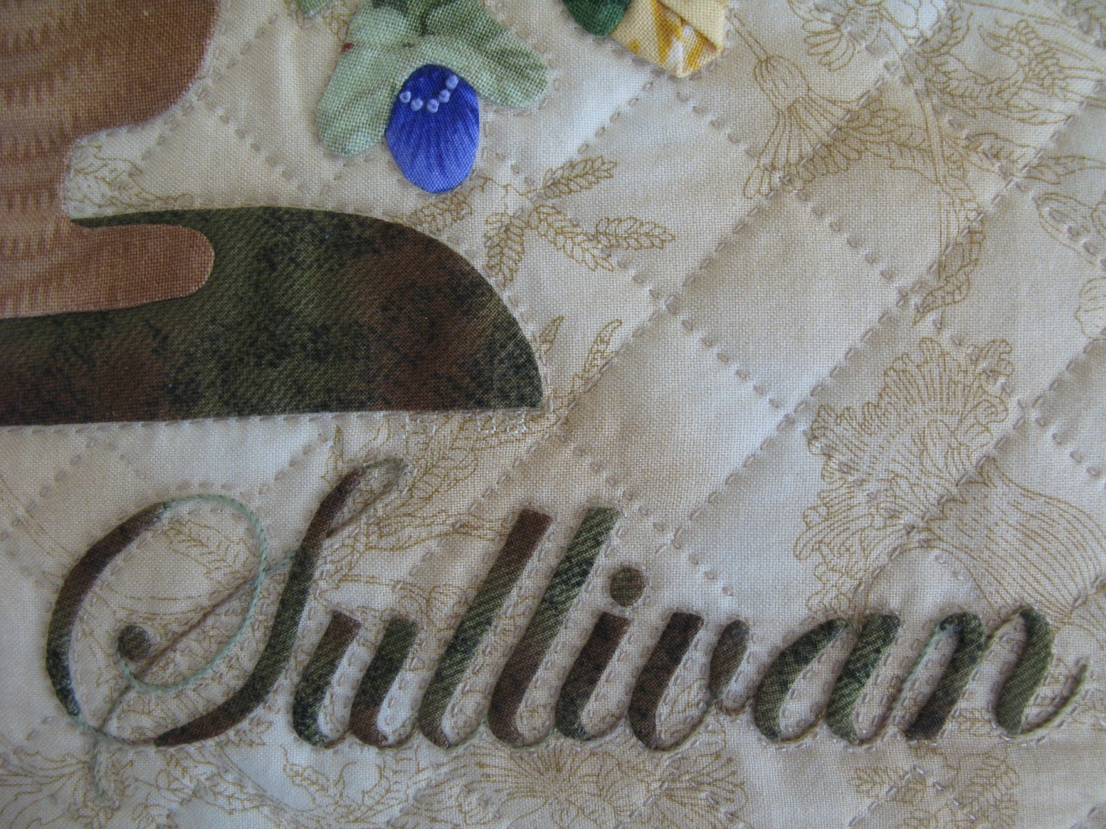 Jeanne Sullivan Applique Quilting Your Applique