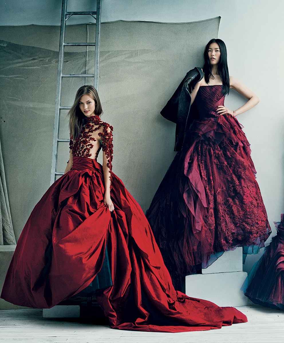 Asian Model Fashion Editorial Liu Wen In Us Vogue September 2012