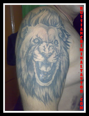 Lion-tattoo
