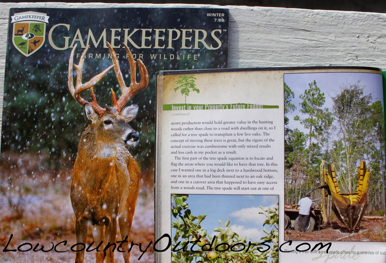 Lowcountry outdoors 2015 GameKeepers / Winter Planting Future Fodder