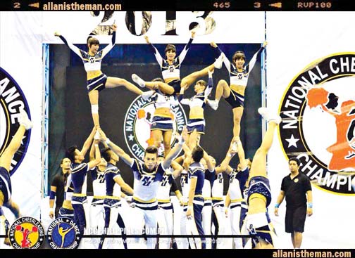 NU Pep Squad eyes UAAP 76 cheerdance title