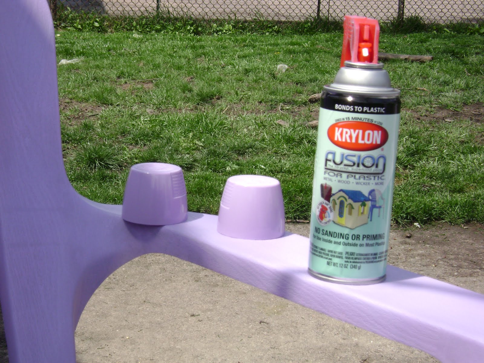 Riparata... Goody Goody Gumdrop Impossible to Clean Lawn Furniture