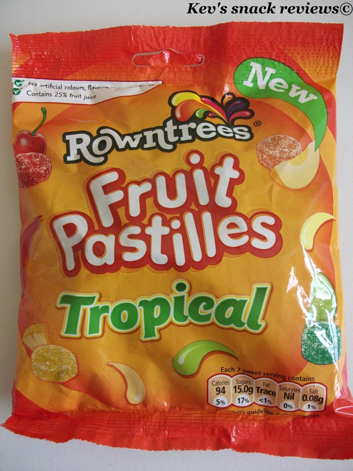 Nestlé Rowntree's Tropical Fruit Pastilles Review