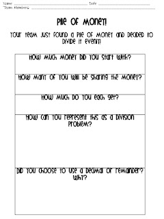 Fifth Grade Freebies: FREE Division in the Real World