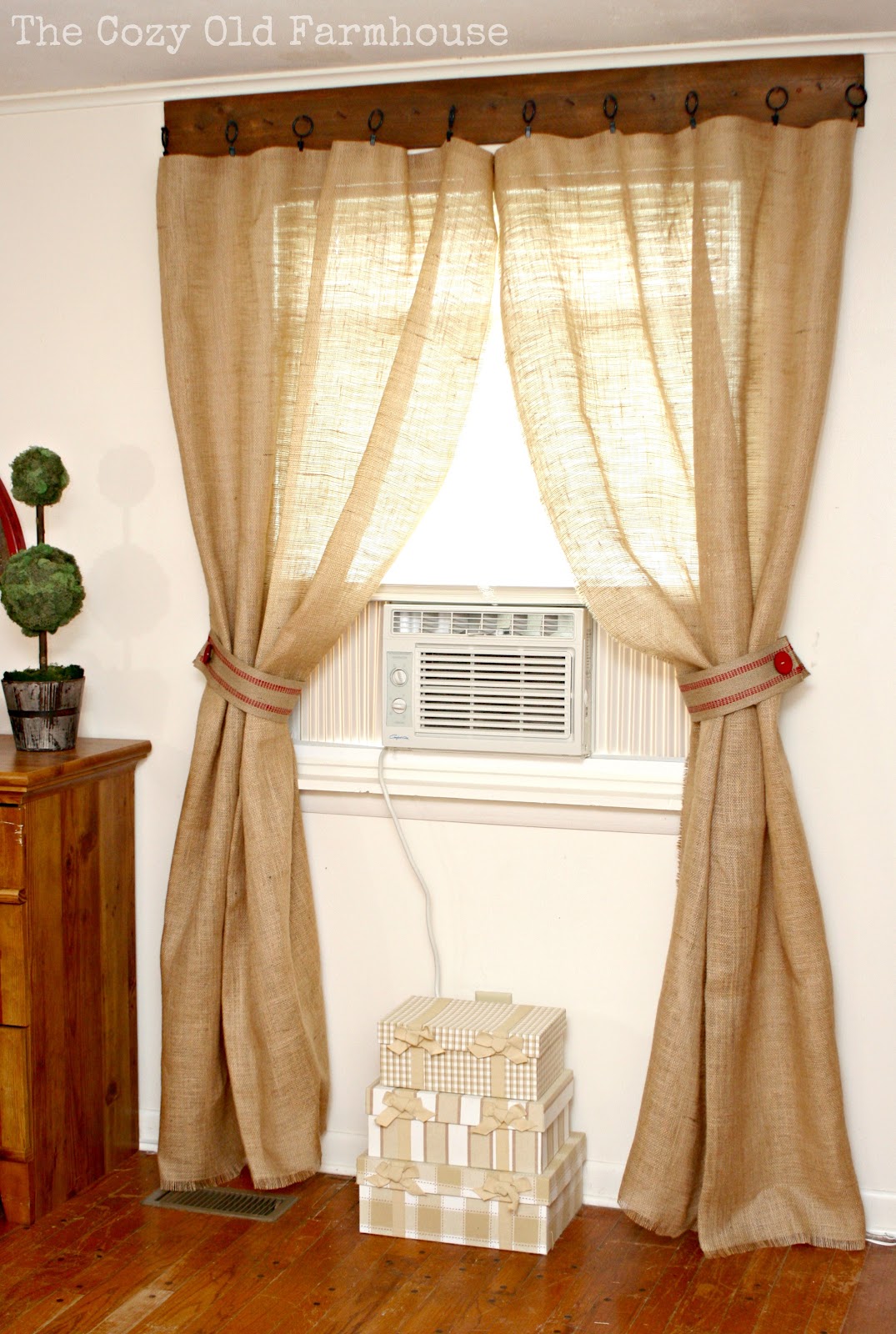 The Cozy Old "Farmhouse" We FINALLY Have Curtains!!