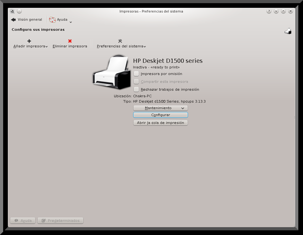 Compartir impresoras instaladas con CUPS usando Samba.