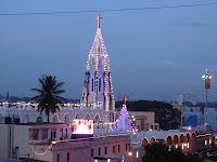 St Mary's Church Basilica Bangalore Feast 2012 Night View