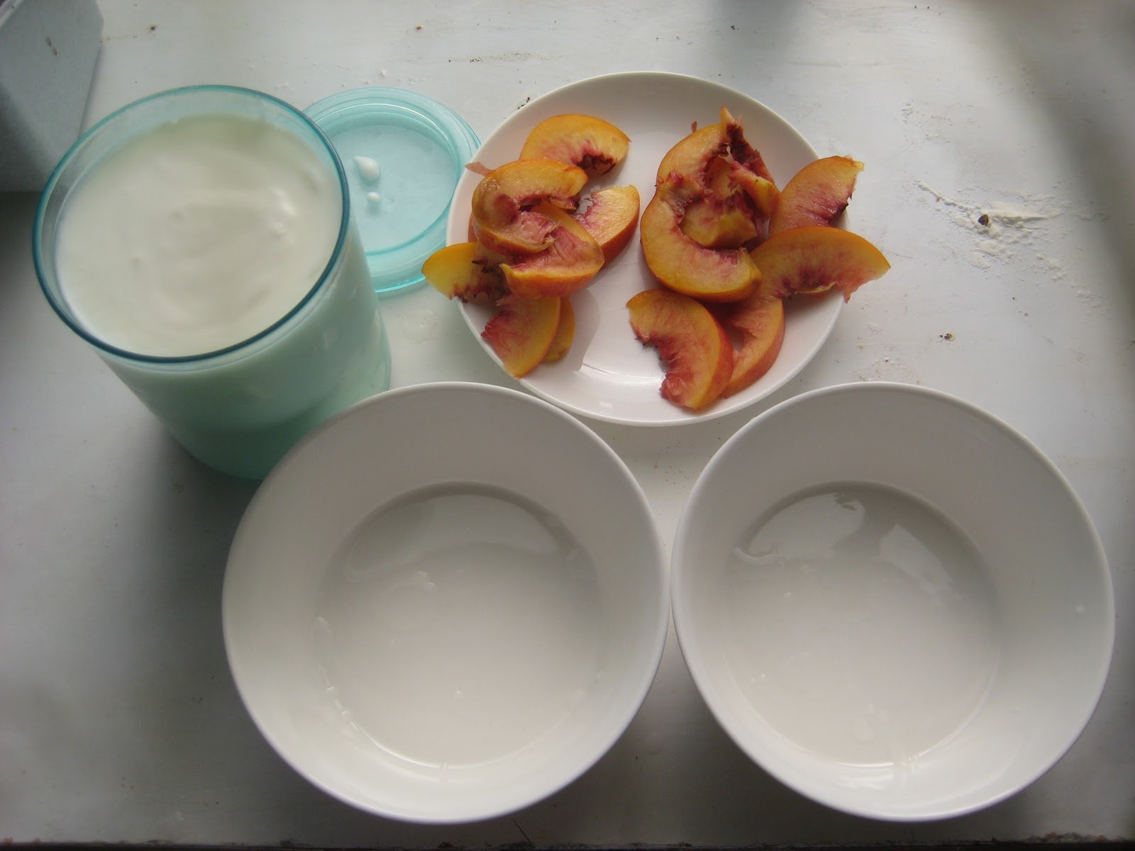 Knifing Forking Spooning Making Homemade Yogurt in a Rice Cooker