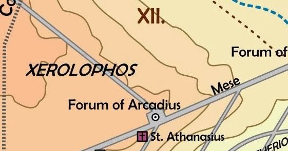 Bisanzio Foro di Arcadio, Costantinopoli