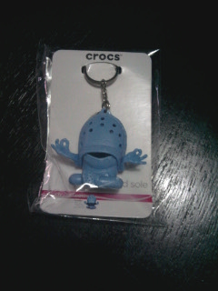 crocs keychain