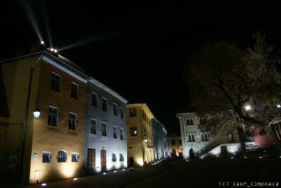 Sighisoara noaptea - Night in Sighisoara -Segesvár -Schäßburg