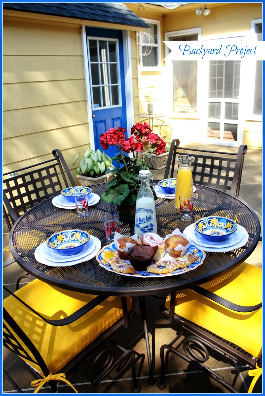 O is for Organize.: Backyard Renovation - Part 1