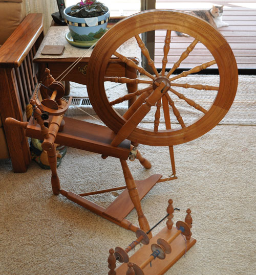 Grizzly Mountain Gardens NEW SPINNING WHEEL AND LOOM