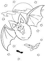 Bats Coloring Page Bats Coloring Page