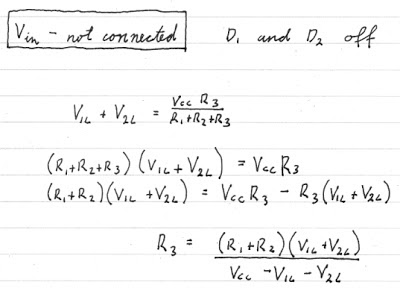 Nodal analysis of an LED circuit