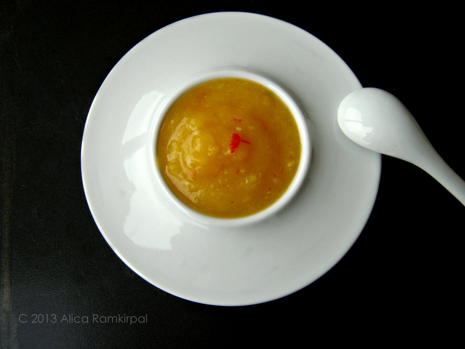 Mango sour Caribbean Condiment Alica's Pepperpot