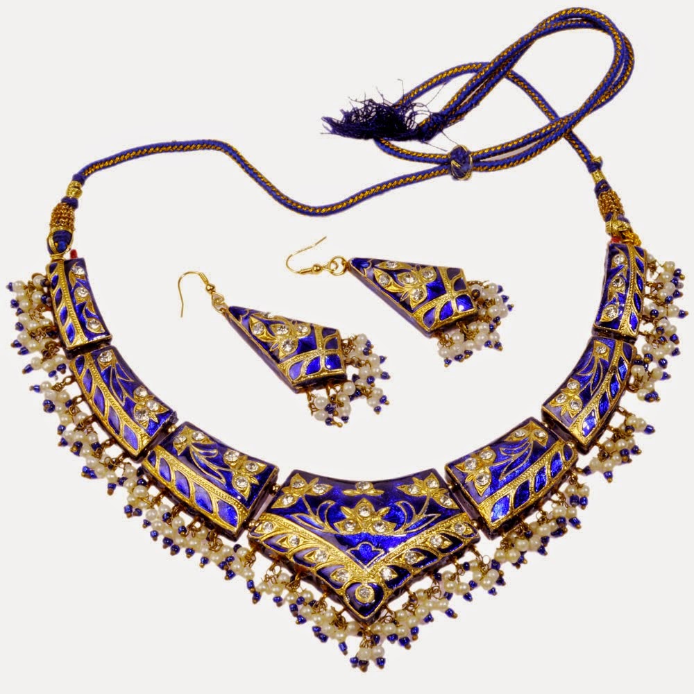 Handicrafts of India Lac Jewellery of Rajasthan , India