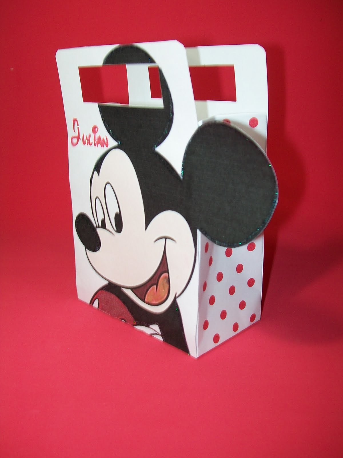 TODO PARA TU FIESTA: Bolsitas de Mickey Mouse