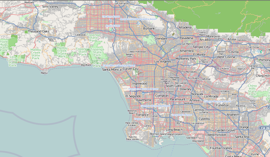 los angeles map usa seoul tv channel map of los angeles usa los angeles map usa seoul tv channel map of los angeles usa