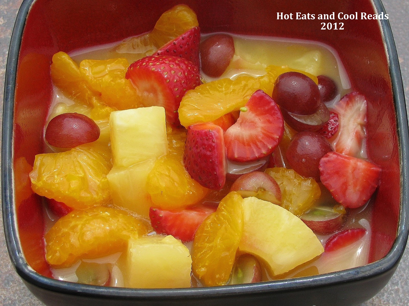 Hot Eats and Cool Reads Vanilla Pudding Fruit Salad Recipe
