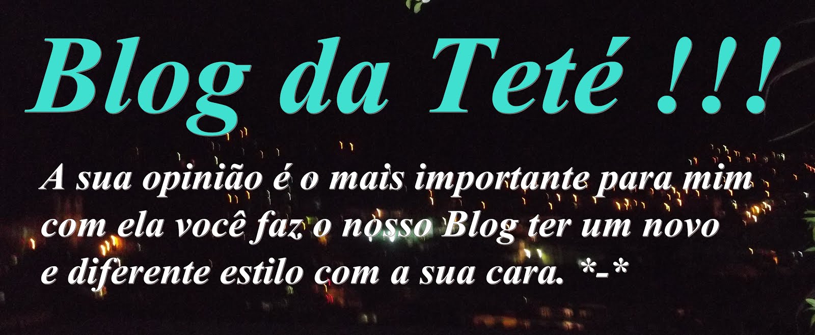 Blog da Teté