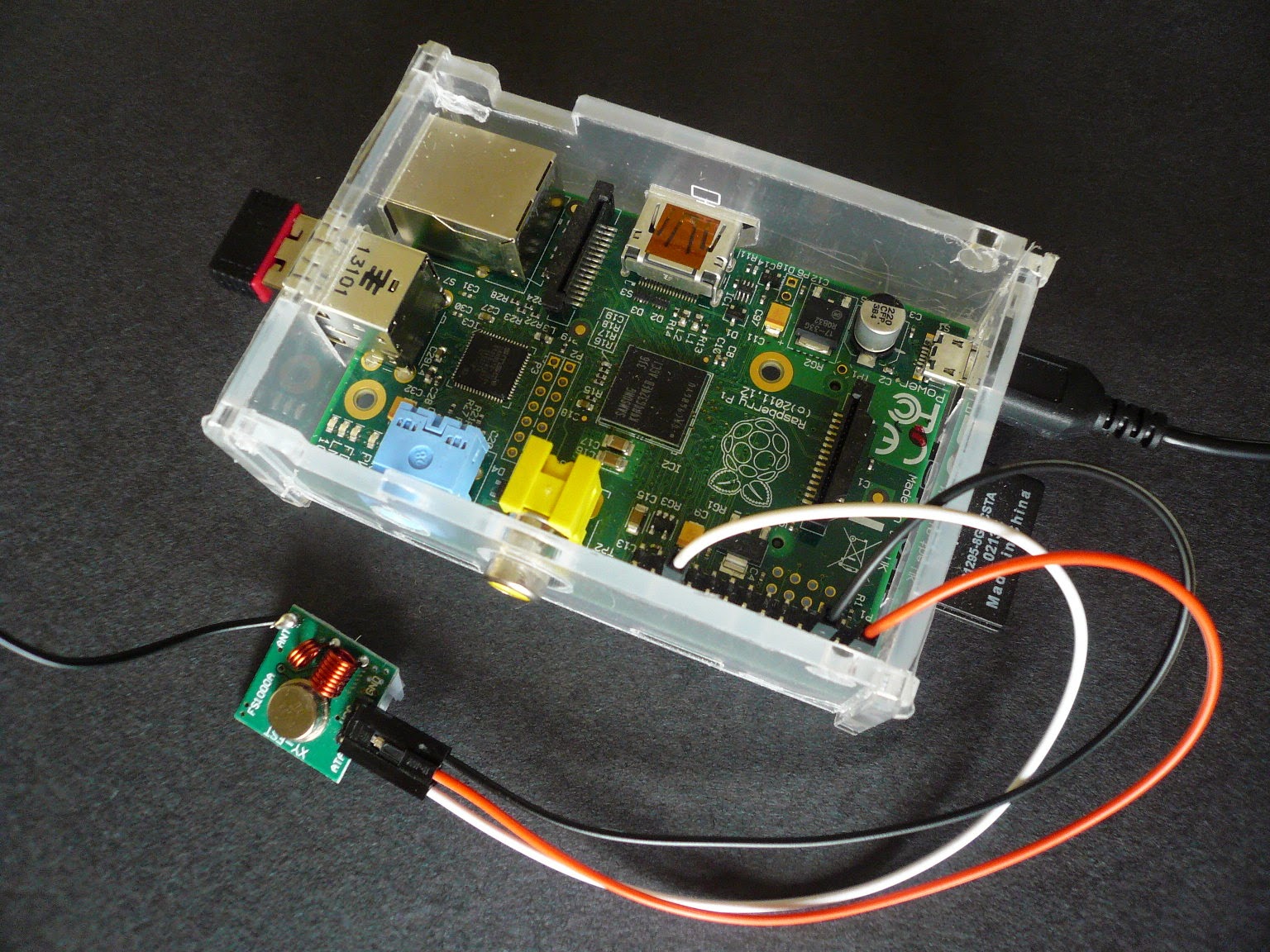 Électronique en amateur Communication RF 433 MHz entre Raspberry Pi et