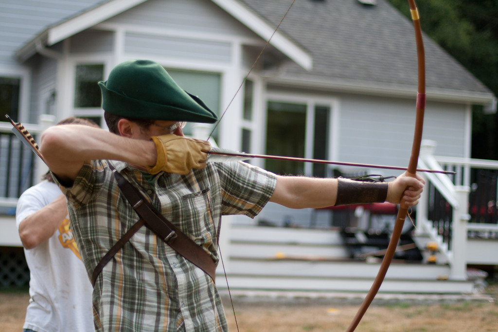 School of the Renaissance Artisan Archery Practice with Robin Hood