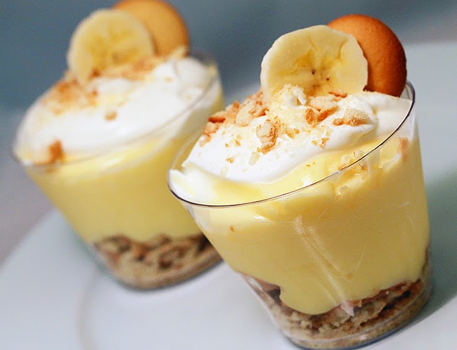banana pudding cups
