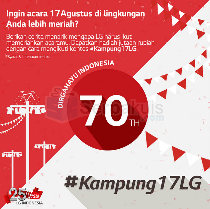 Kontes Kampung 17 LG Berhadiah Produk & Voucher Jutaan Rupiah Kontes Kampung 17 LG Berhadiah Produk & Voucher Jutaan Rupiah